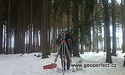 Olda - zimní měření lesa